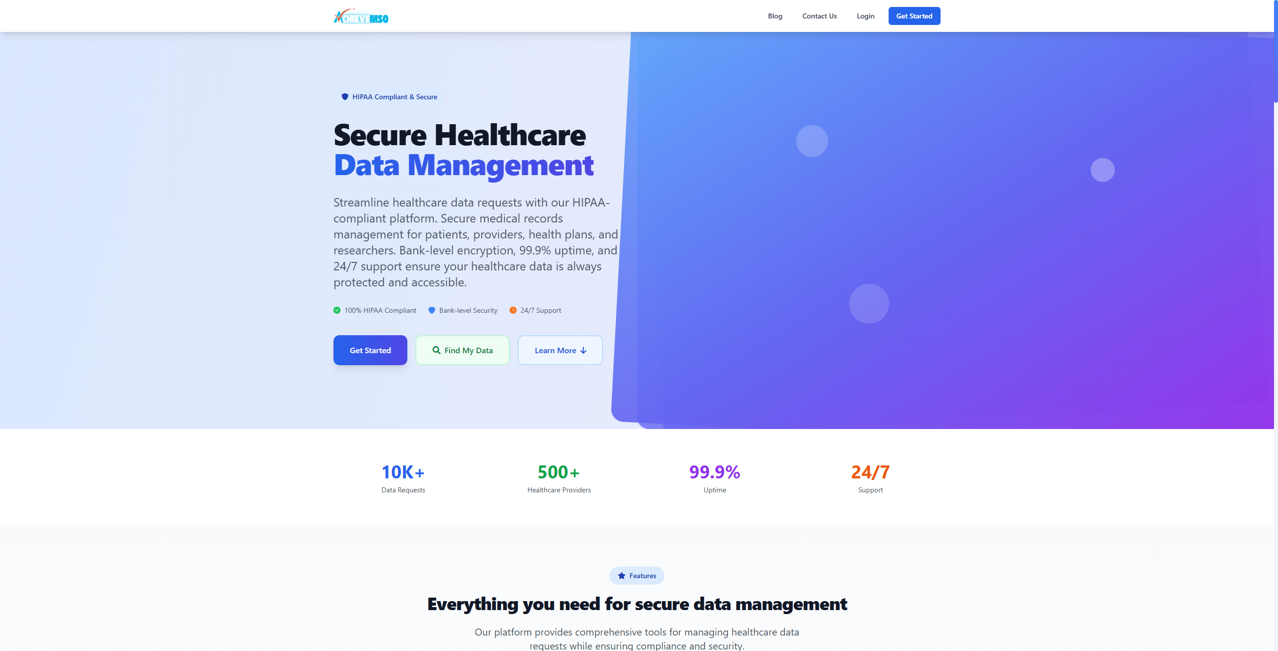 Secure Healthcare Data Management